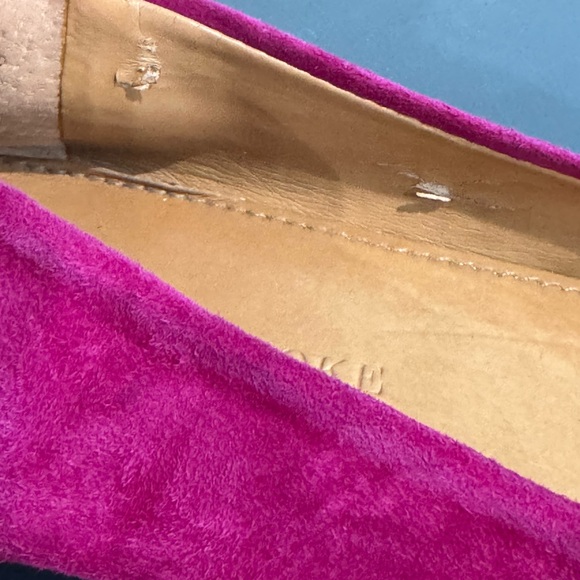 Newport Audrey Brooke Women’s Pink suede Ballet Flats SZ10 - Picture 3 of 8